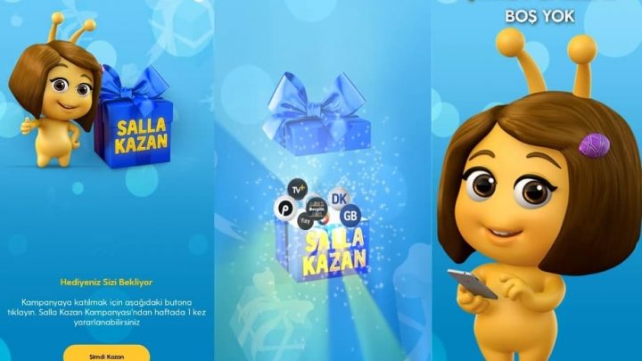 Haftalık Hediye İnternet Veren Uygulama: Salla Kazan