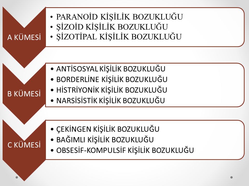 Kişilik Bozukluğu Nedir ? Kişilik Bozukluğu Nedir ?