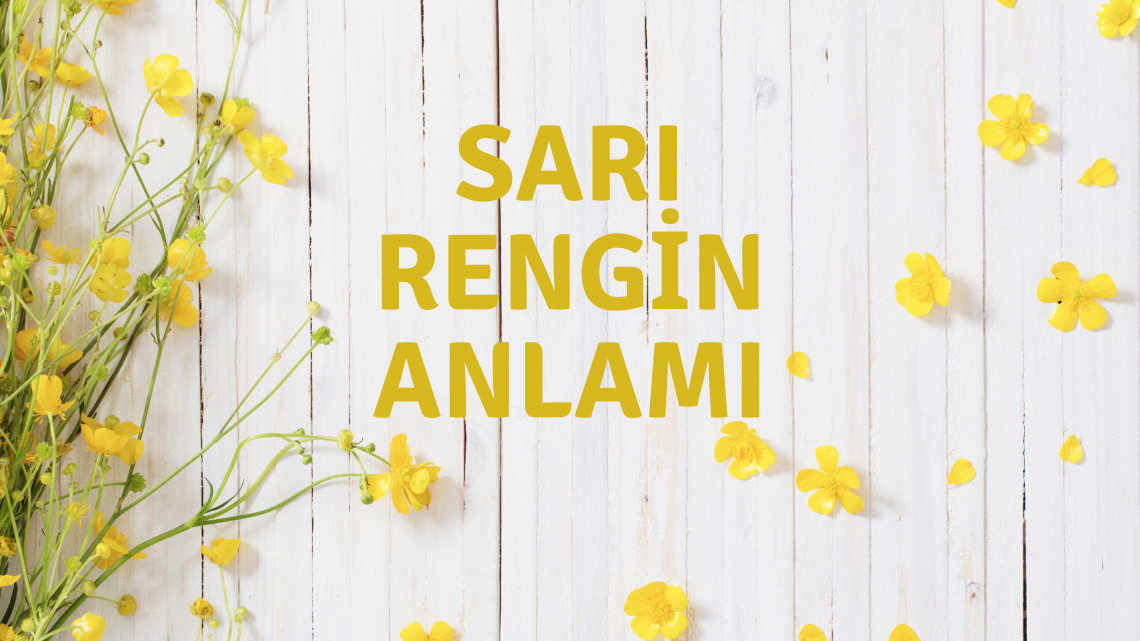 Sarı Rengin Anlamı