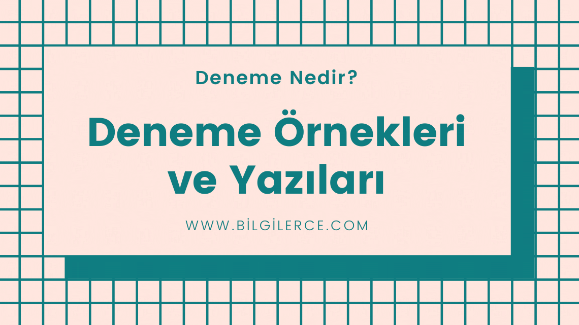 Deneme Örnekleri ve Yazıları