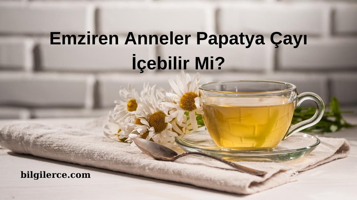 Emziren Anneler Papatya Çayı İçebilir Mi?