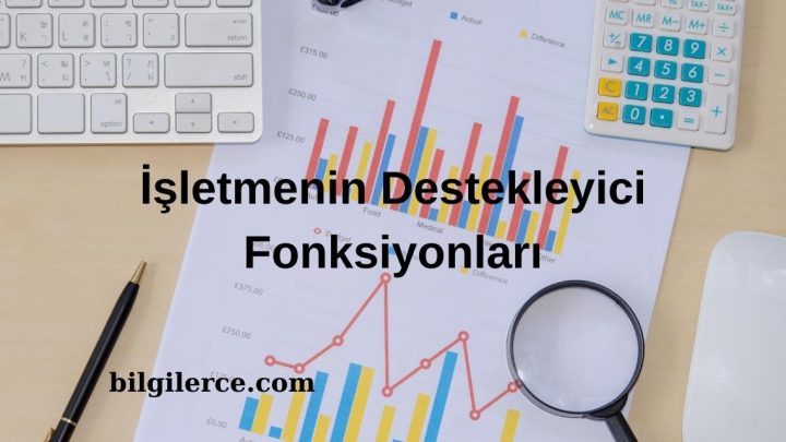 İşletmenin Destekleyici Fonksiyonları