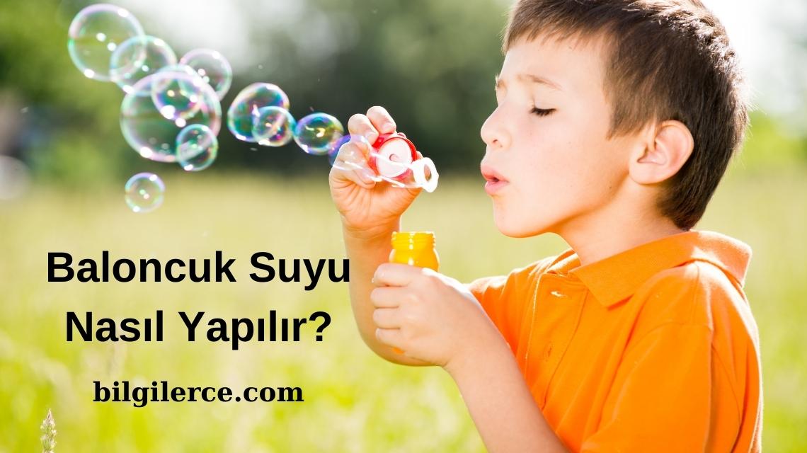 Baloncuk Suyu Nasıl Yapılır?