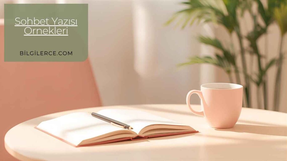 Sohbet Yazısı Örnekleri